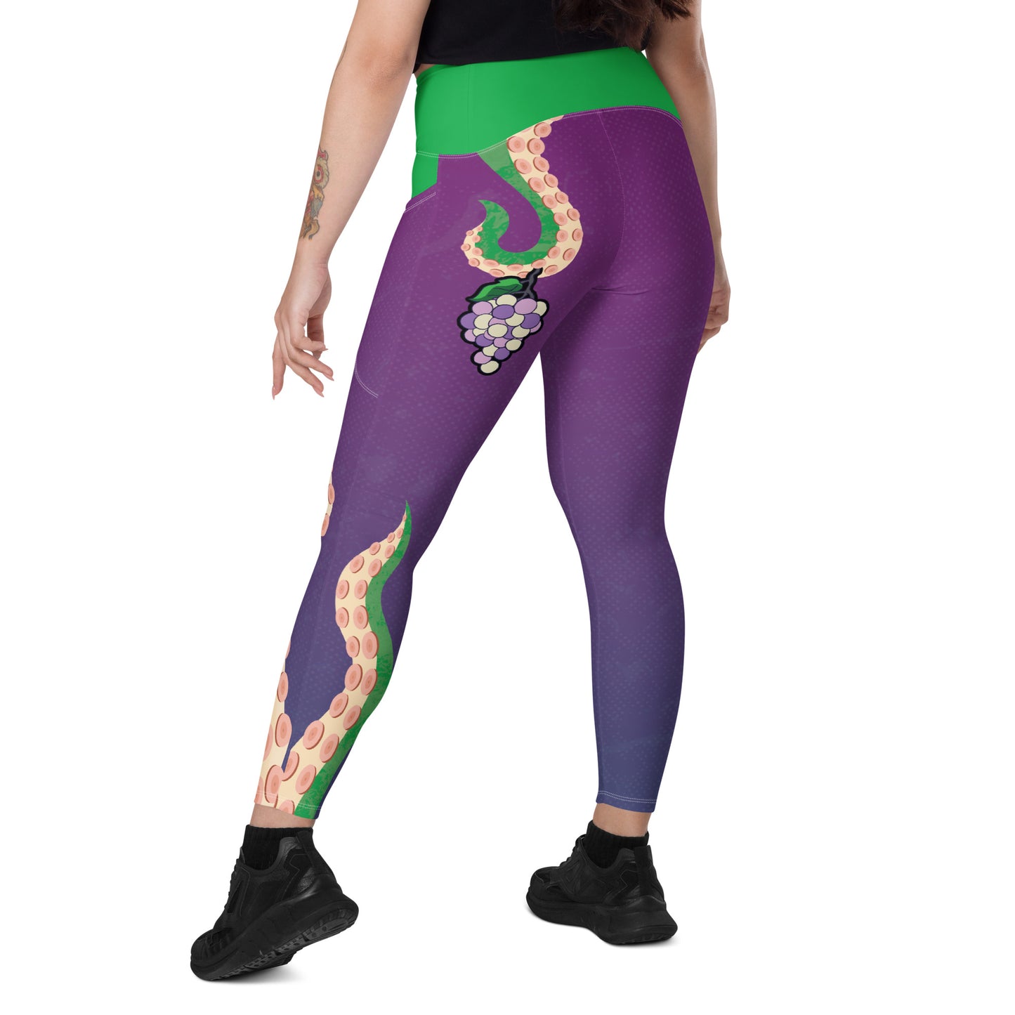 Tentacle Grape Leggings