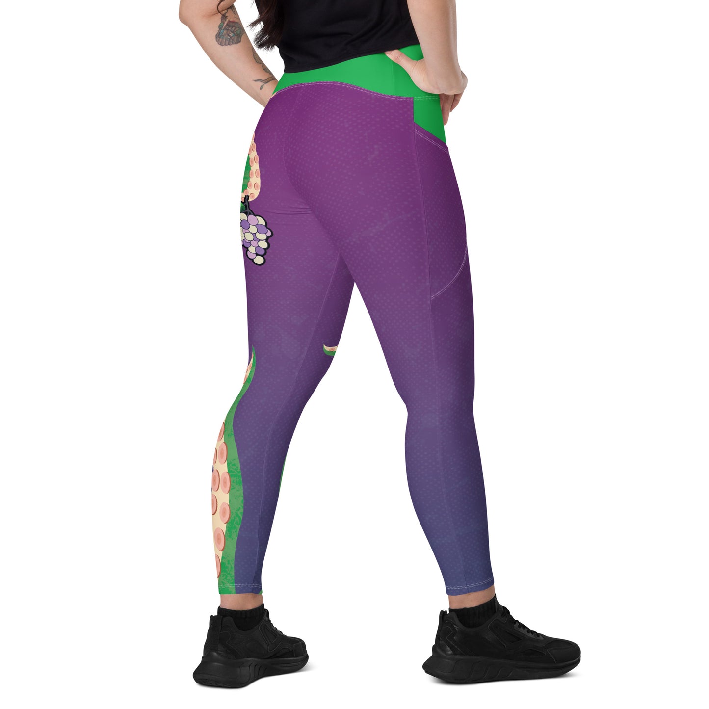 Tentacle Grape Leggings