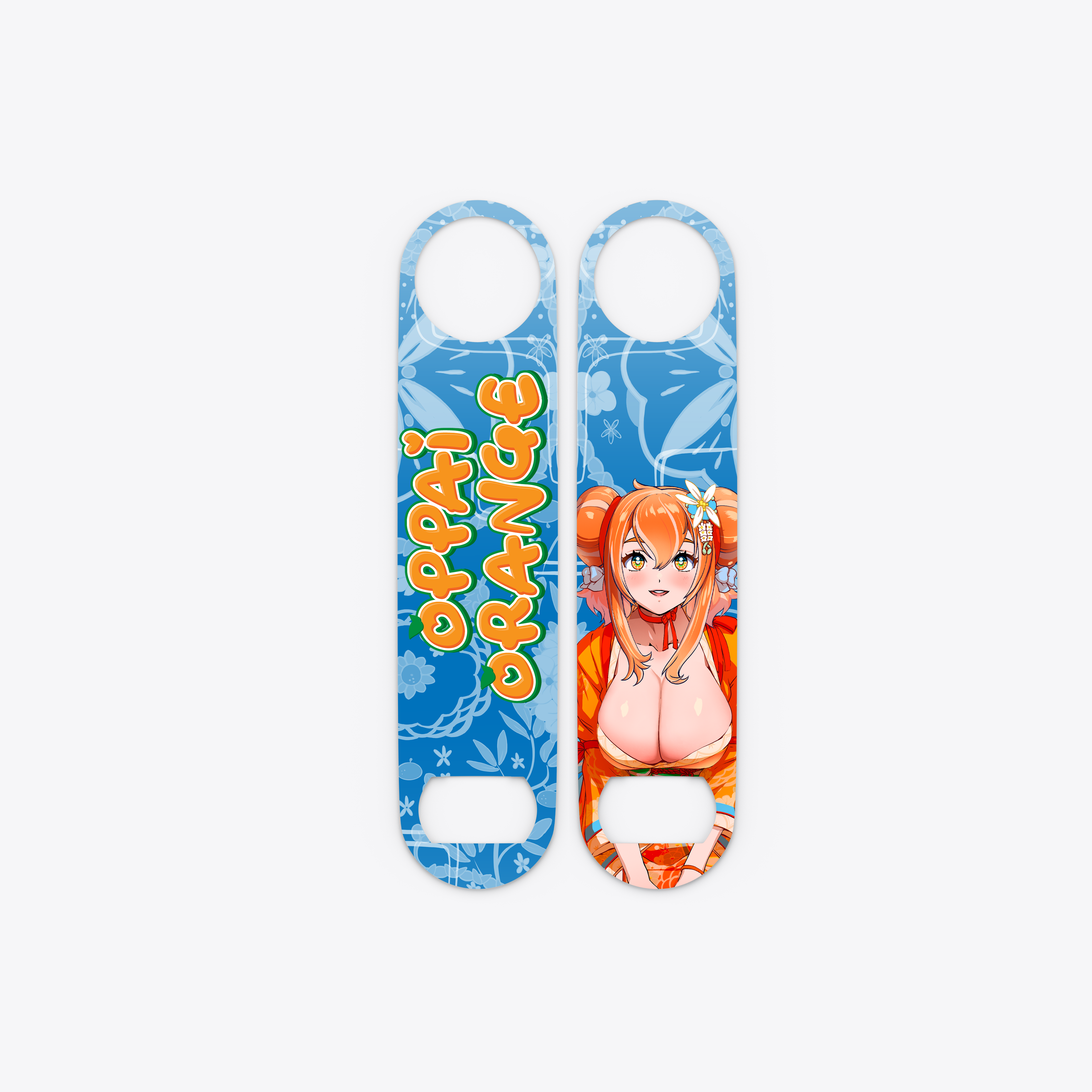 Oppai Orange bottle opener