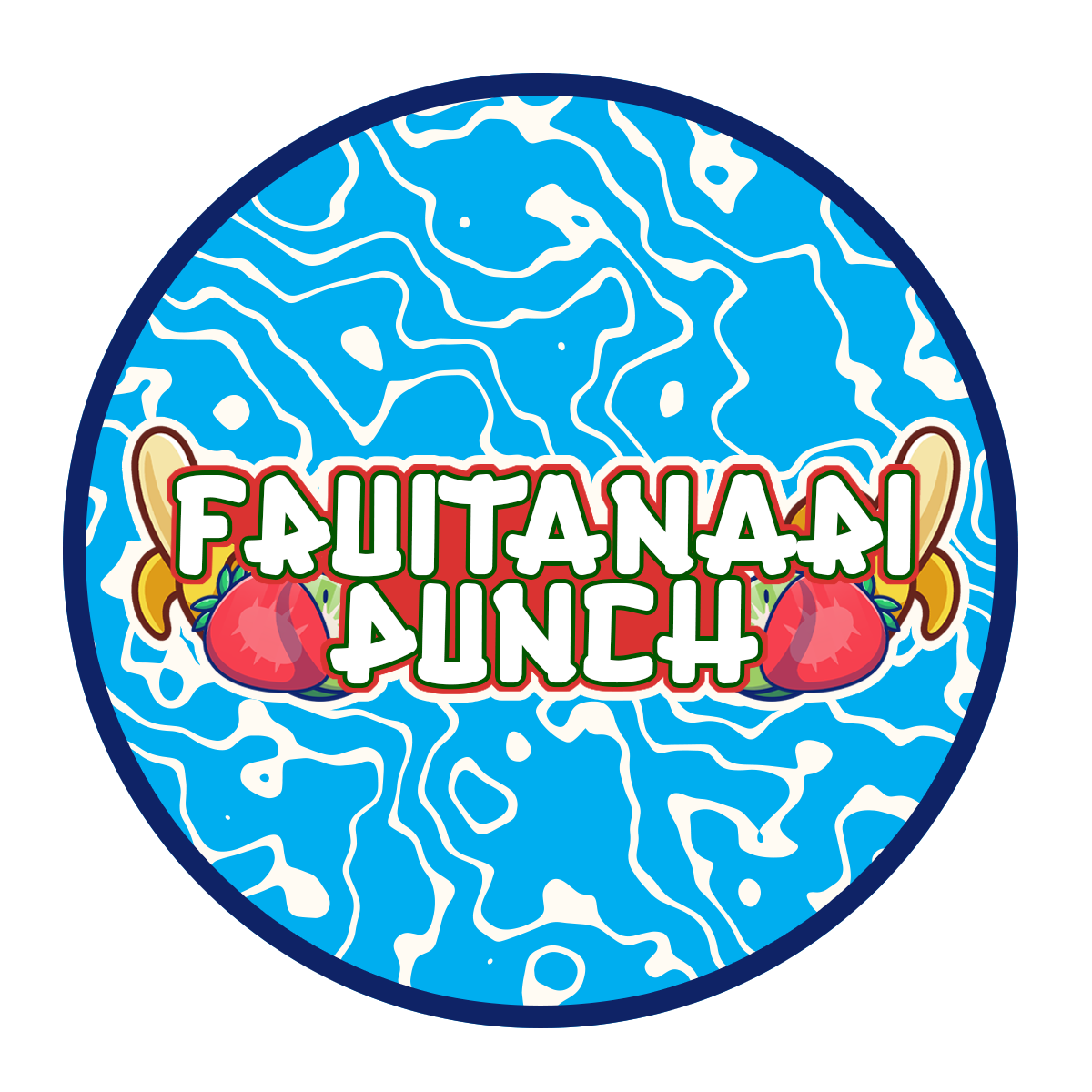 Fruitanari Punch Silicone Coaster